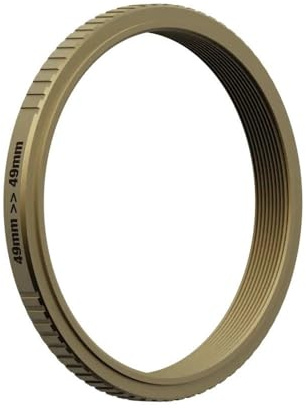 PolarPro - Fuji X100 Series Filter Adapter - Brass - Compatible with X100VI, X100V, X70, 49mm