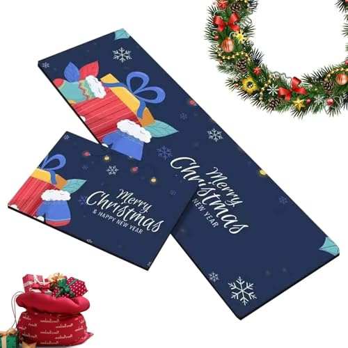 Conjunto de alfombras de cocina genérico - Felpudo de la zona de Navidad | Felpudo de Navidad, felpudo de invierno para porche, escaleras, cocina, dormitorio