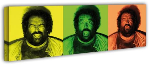 Bud Spencer - B. Joe - Fotoautomat - Leinwand (60 x 20 cm)