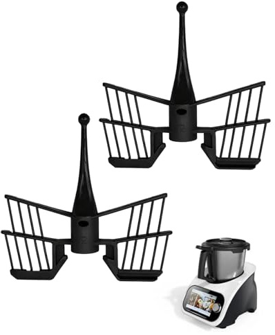 JUKOTA Deux fouets papillon, compatibles avec les modèles Monsieur Cuisine Connect et Smart, sont des accessoires Monsieur Cuisine parfaits pour les desserts crémeux, la crème épaisse et les blancs