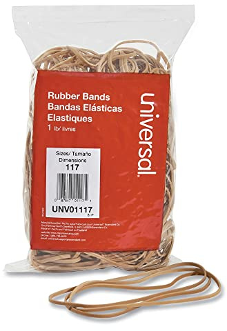 Universal 01117 117-Size Rubber Bands (210 per Pack)