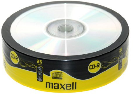 Maxell CD-R80XL - 10 x CD-R - 700 MB ( 80min ) 52x - cakebox - storage media