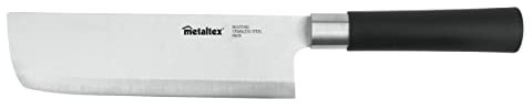 Metaltex 255874038 Usuba Asia Coltello da cucina, 29 cm, acciaio INOX