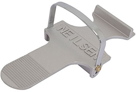 Neilsen CT2349 Door and Board Lifter - Foot-Operated, Lifts Up to 100 kg, 38mm Height, Ideal for Pinned Hinges, Hands-Free Door Installation Tool