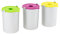 H.Koenig BO325 Set Ciotole per Gelateria HF250, 1.5L, 3 Pezzi, Acciaio inox