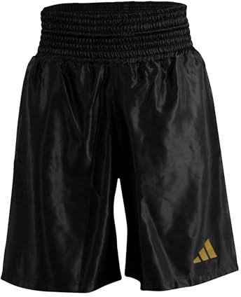 Adidas satin boxningsträning sparring kampshorts, för barn, vuxna, män, kvinnor, MMA, fitness, kickboxning, allmänna gymkläder