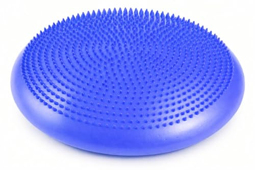 FFitness FSYBB71B Balance Pad - Cuscino Propriocettivo gonfiabile per fisioterapia e riabilitazione | Home fitness, Yoga, Pilates | Migliora equilibrio, stabilità e concentrazione (Blu)