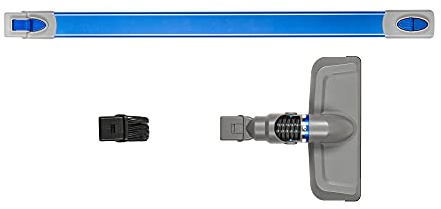 Genius Invictus One Version 2.0 Boden-Set 3 tlg blau - Bodendüse, Saugrohr (ca. 65 cm), Kleine Aufsatzbürste | Komplettpaket für effizientere und schnellere Reinigung