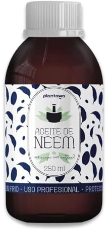 PLANTAWA Aceite de Neem 250ml | Solución Multiusos | Fácil Aplicación y Máxima Eficacia | Uso en Interior y Exterior | Procedente del Árbol Azadirachta | Origen natural