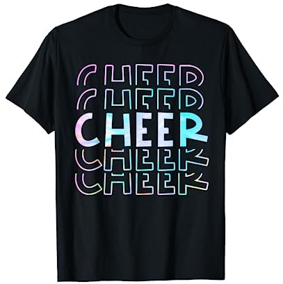 Cheer Tie Dye Cheerleading für Cheerleader Cute T-Shirt