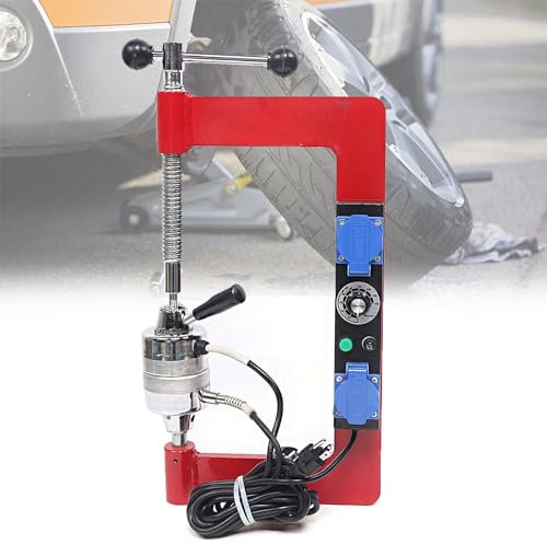 Reifenheizungs-Reparaturmaschine, Auto-Reifenvulkanisator, Mit 8 Formen, Timing-Konstanttemperaturregelung, Reifenreparatur-Werkzeugsatz Für PKW-LKW