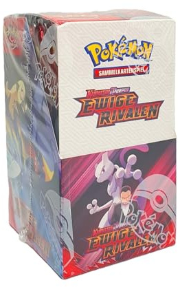Pokemon Karmesin & Purpur Ewige Rivalen 18 Booster Display Box NEU & OVP 18er und BB-Toy-Trades Toploader
