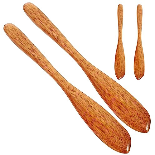 Hoement Marmeladenmesser Aus Holz Butterstreicher Brotmesser Küchenwerkzeug Holzschneider