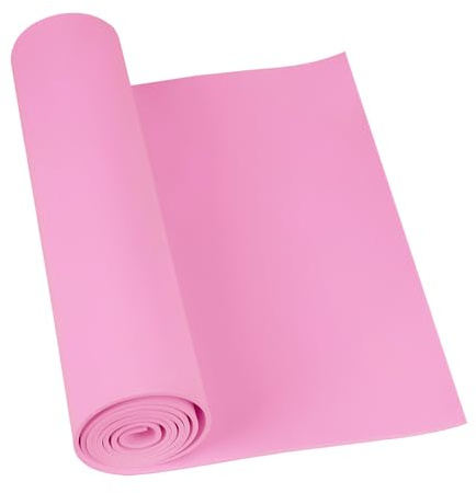 Goma EVA Rosa, Do²ping 2mm EVA Foam Cosplay, 34x124.5cm con Alta Densidad 86kg/m3 Espuma Foam para Disfraces Proyecto DIY (2mm Rosa)