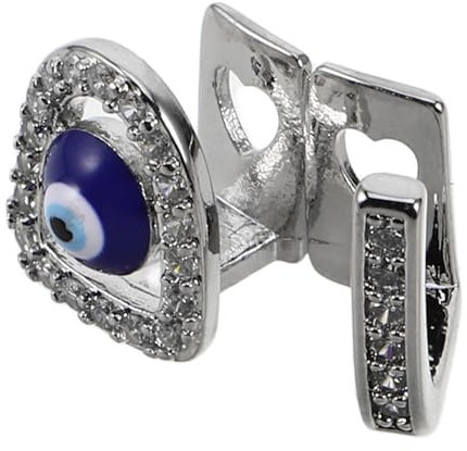 Homoyoyo Evil Eye Für Cosplay Und Hip Hop Glänzende Einzelzahn-accessoires Aus Unisex Für Halloween Und Rapper-jewelry Bequem Und Auffällig