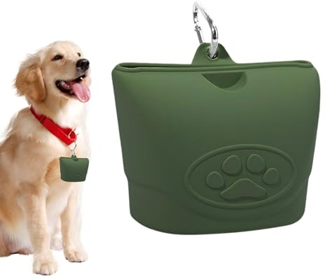 Godisväska för hundträning, hundpromenader mellanmål organiseringsväska – vattentät läckagesäker husdjurstillbehör, bärbar matorganisatör för backpacking camping vandring