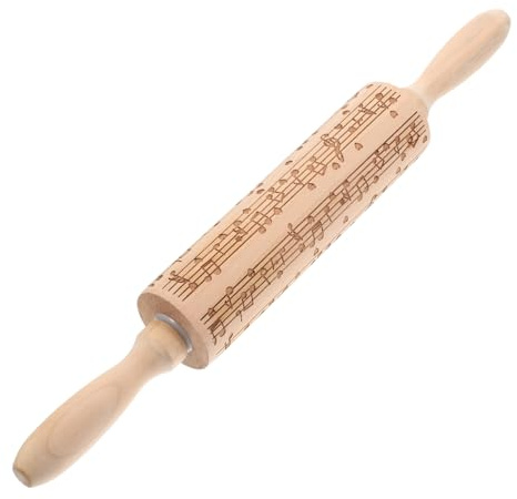 FONDOTIN Mattarello Di Legno Per Impasto Riutilizzabile Mattarello Da Cucina Per Gnocchi Legno Massello Utensile Da Cucina