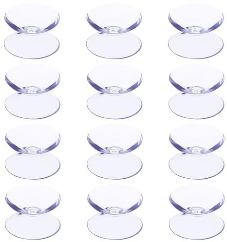 Angoily 100pièces Patins De Protection Transparents pour Table Verre Ventouses Antidérapantes pour Plateau De Table Entretoises pour Meubles Verre