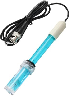 SEVEQIS PH-301L Ersatzsonde for pH-Elektrode, Aquarium, Hydrokultur, Labor, BNC-Anschluss, PH-Meter und Controller, Zubehör