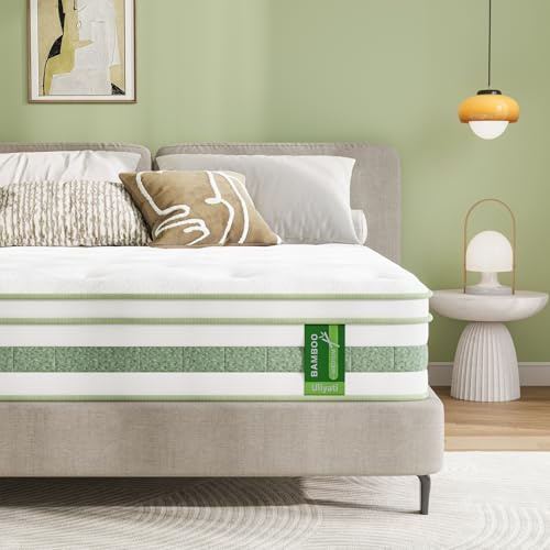 Uliyati Matratze 90x200 cm, 25 cm Höhe Taschenfederkernmatratze, ÖkoTex Zertifiziert, Orthopädische Federkernmatratze, Ergonomische Rollmatratze Mittelfest H3