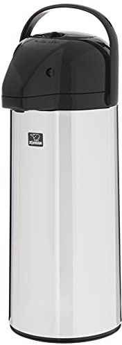 Zojirushi - Vaso per aria Brew-Thru da 2,4 litri, in acciaio INOX lucido