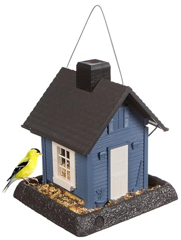 Village Collection bebedero para aves en forma de casa.