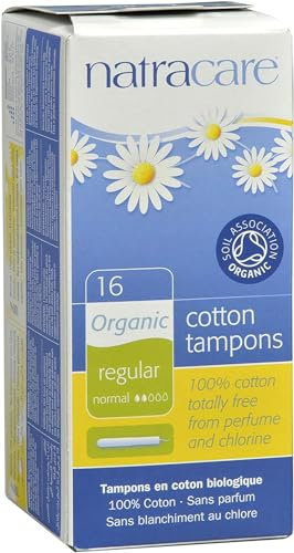 Natracare Organic Applicator Tampons Regular x 16-2 Pack