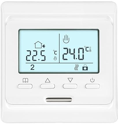 E51 termostato digitale termostato caldaia ambiente termosifoni riscaldatore