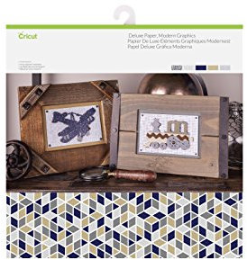 Cricut 2004099 Deluxe papper, Flerfärgad, 30.99 x 30.99 x 0.3 cm