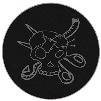 Wolfszeit Custom Color Patch - Rückenaufnäher mit deinem Logo/Bild individuell bedruckt - Kreis Ø30cm