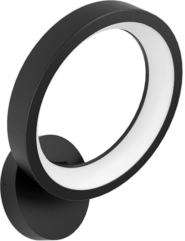 EGLO connect.z Smart-Home LED Wandleuchte Marghera-Z, Wandlampe, ZigBee | App und Sprachsteuerung Alexa, Lichtfarbe einstellbar (warmweiß-kaltweiß), RGB, dimmbar