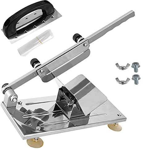 Fleisch Lamm Slicer Hause Manuelle Fleisch Cutter Maschine Rinder Hammel Rolle Gefrorene Fleischwolf Hobeln Fleisch Schneiden Maschinen