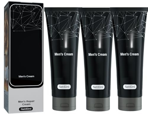 Herrencreme Intim Pflegecreme,für tägliche Intimpflege Männer zur Erhaltung eines gesunden Intimbereichs, Bei trockener und gereizter Haut im Intimbereich! (3PC)