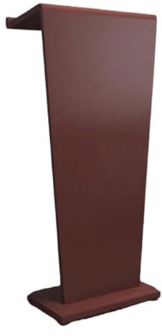 Roedax Rednerpult Hochwertige Rednerpulte, einfache Holzpodeste, rutschfestes Podium mit Sockel, Podiumsständer, Hotelrezeption, modernes Stehpult Mode