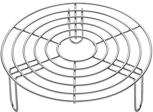 Lohill Auskühlgitter Edelstahl Runde Steamer Rack, Einlegerost Kochständer