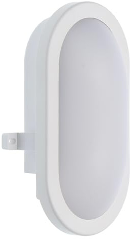 Proventa LED-Ovalarmatur 12 Watt neutralweiß IP54 IK08