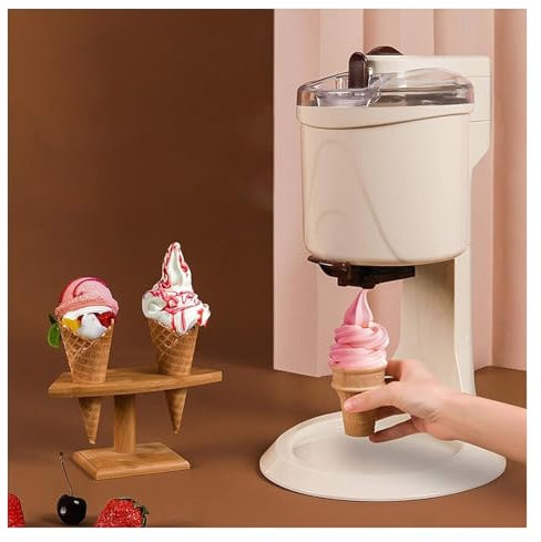 Soft Serve Ice Cream Machine, Home Ice Cream Maker Machine, Yogurt Mr Whippy Ice Cream Makers, for Home Diy Kitchen Fast