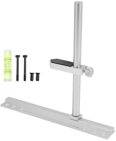 Justerbart Stödfäste för Grafikkort, Fäste för Grafikkorthållare GPU-stödfäste för 9 Cm 12 Cm 14 Cm Fläktar, Säkerställer Säkert GPU-stativ, Enkel Installation (SILVER)