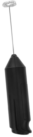 COLLBATH Mousseur à Lait Électrique Portatif Puissant Manuel pour Café Lait Œufs et Jus Mélangeur Pratique et Résistant sans Batterie Noir