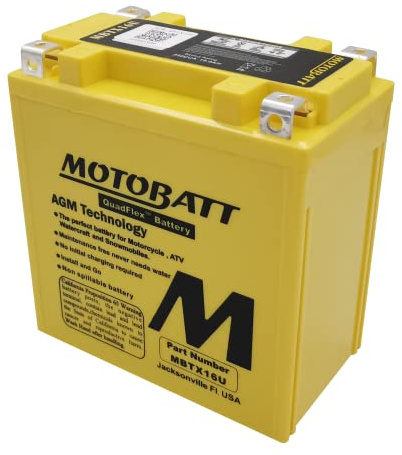Motobatt MBTX16U motorcykelbatteri