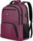 RJEU Mochila Escolar para Niñas y Adolescentes, para Ordenador Portátil de 15,6 Pulgadas, para Mujer, de Negocios con Puerto de Carga USB
