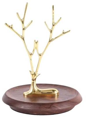 Luobannm Soporte para Joyas con Forma de, Organizador para Colgar Aretes, Árbol para Guardar Joyas, Collares y Más. A
