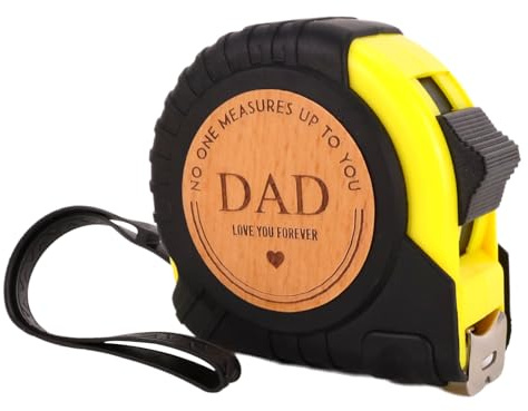 Cadeau pour papa, mètre ruban, cadeau d'anniversaire fantaisie pour papa, cadeau amusant de la part d'un fils ou d'une fille pour lui homme