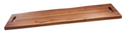 ALCXAZS Tabla de quesos extra larga con asas. Tabla de cortar grande para exhibir frutas y servir aperitivos en eventos. quesos con asas. Decoración para el hogar.