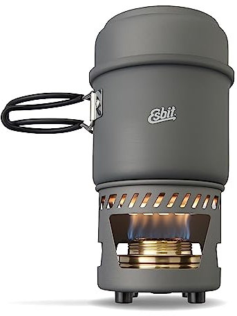 Esbit CS985HA Set de Cocina, Unisex, Aluminio, 985ml y 470ml