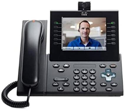 Cisco 9951 Telefono IP 640 x 480 Pixel, 12,7 cm (5), 200 Ingressi, G.711a, G.722, G.729a, H.264/AVC, 30 fps Antracite