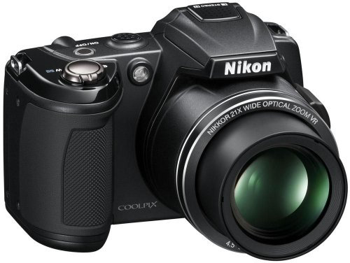 Nikon Coolpix L120 Appareil photo numérique compact 14,1 Mpix Ecran 3 Zoom optique 21x Noir