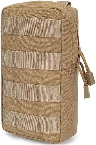 Gexgune Borsa militare 600D MOLLE bag DEC utility vest gadget bag caccia tattica escursionismo marsupio attrezzatura esterna (3 colori opzionali)