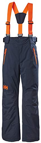 Helly-Hansen No Limits 2.0 Pant - Junior Unisex Waterproof Insulated Ski Pants for Kids, Breathable Snow Wear, 597 Navy - 16
