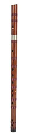 Bamboo Recorder Instrument Chinese Flute Musical Vertical Flute Performance Kit (D Key)